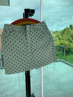 TOPSHOP Polka Dots Skirt