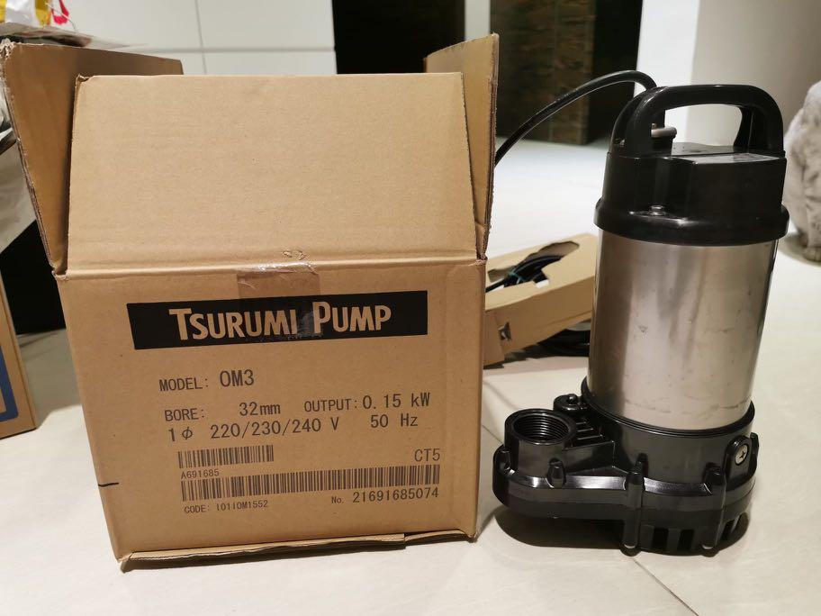 Tsurumi Submersible Pump (Fish Pond), Pet Supplies, Homes & Other Pet