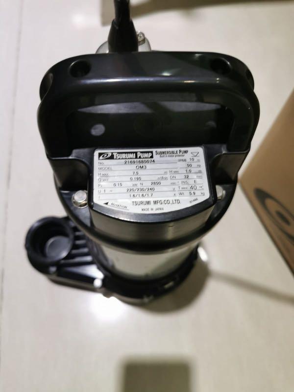 Tsurumi Submersible Pump (Fish Pond), Pet Supplies, Homes & Other Pet