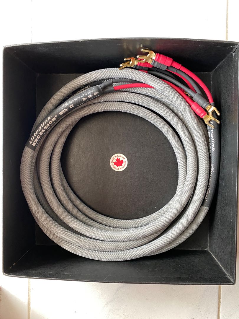 Ultralink Excelsior MKII speaker cable 