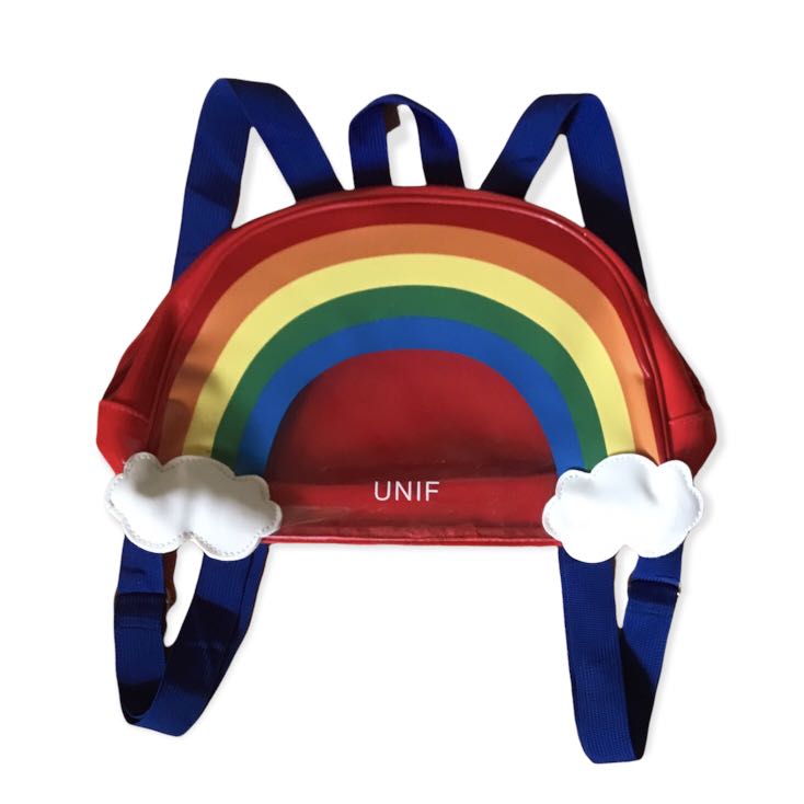 unif rainbow backpack