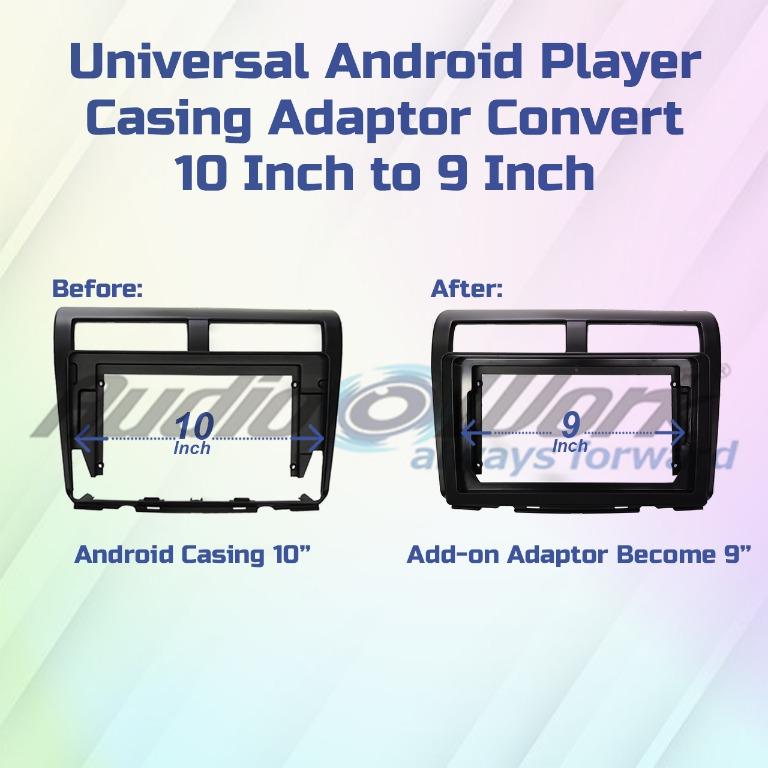 Universal Android Player Casing Adaptor Convert 10 Inch to 9 Inch ...