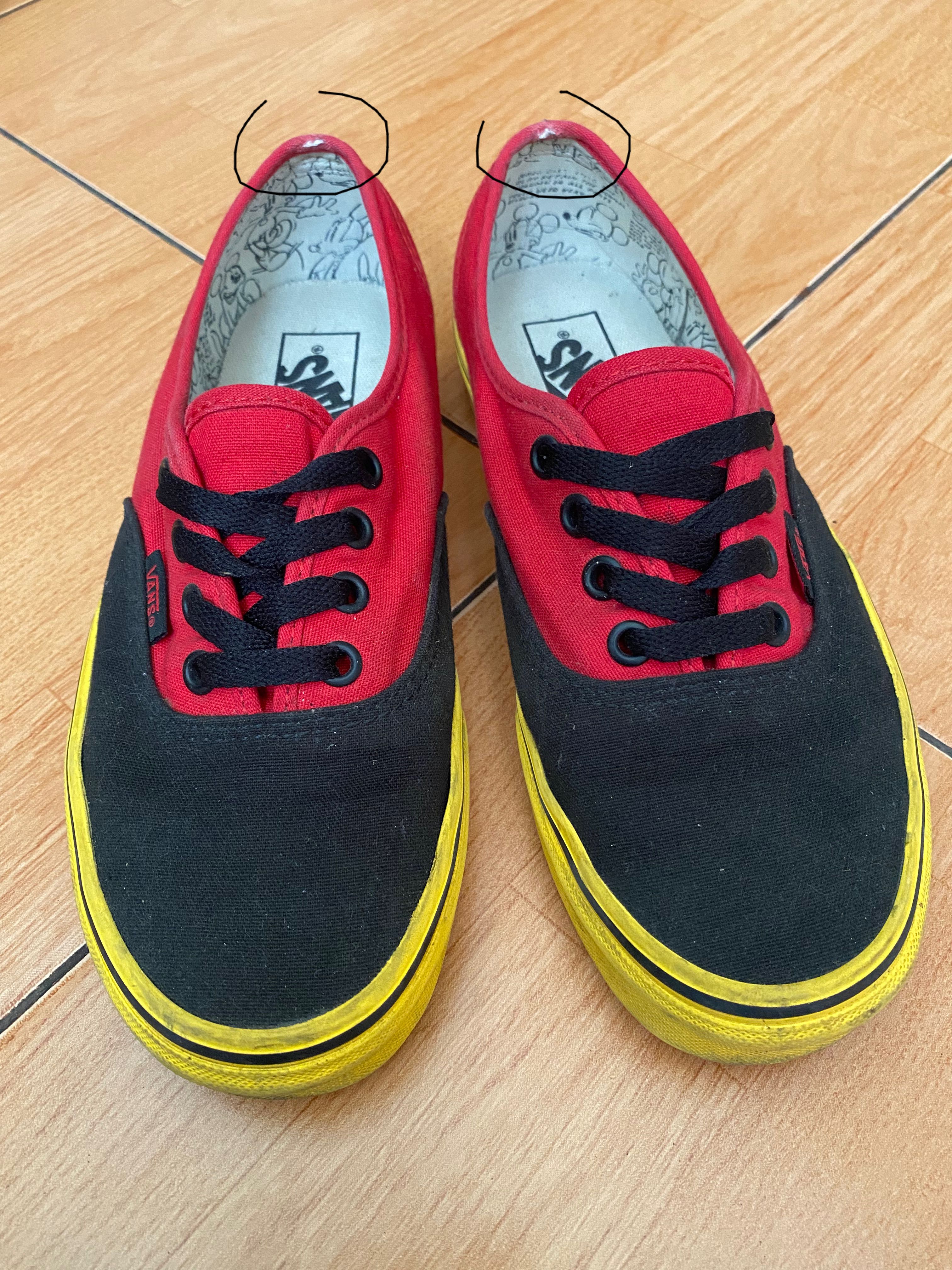 mickey mouse edition vans
