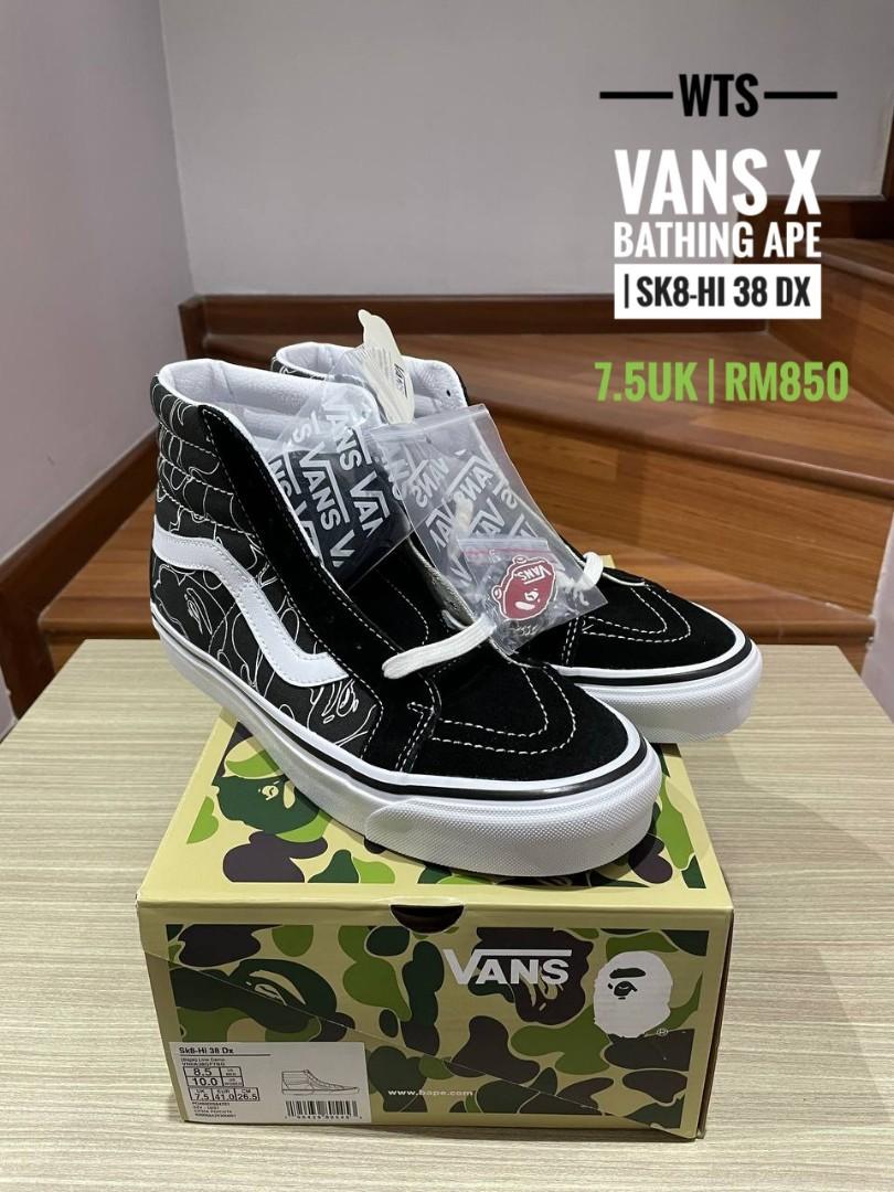 Vans x bathing hot sale ape