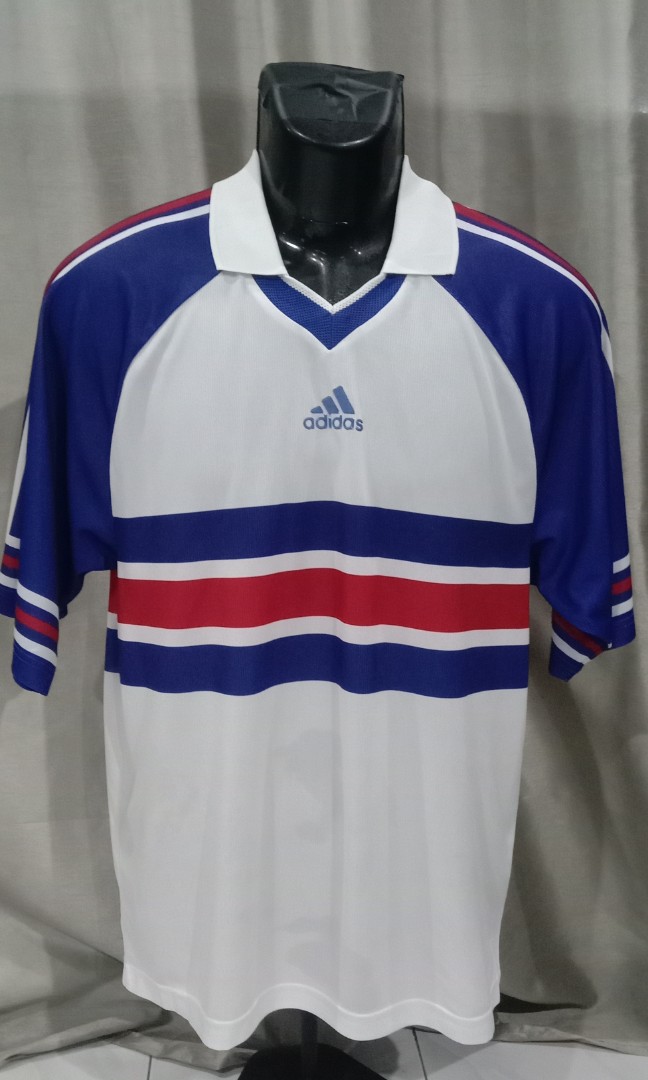 Vintage adidas jersey, Men's Fashion, Tops & Sets, Tshirts & Polo