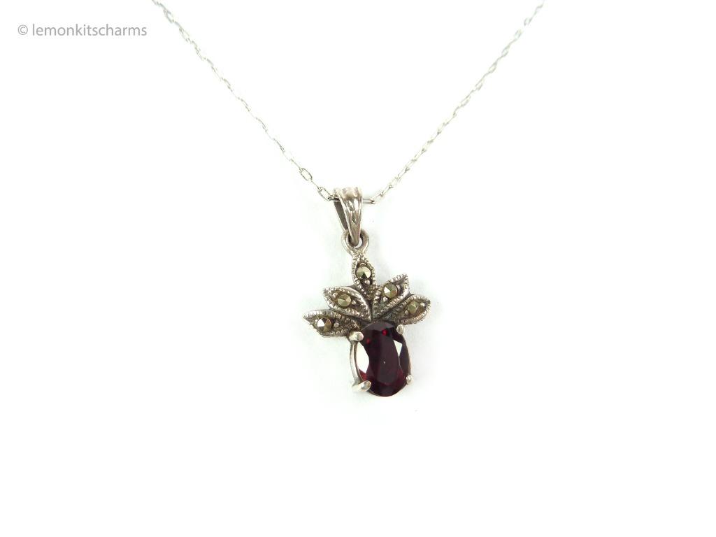 Marcasite discount necklace vintage