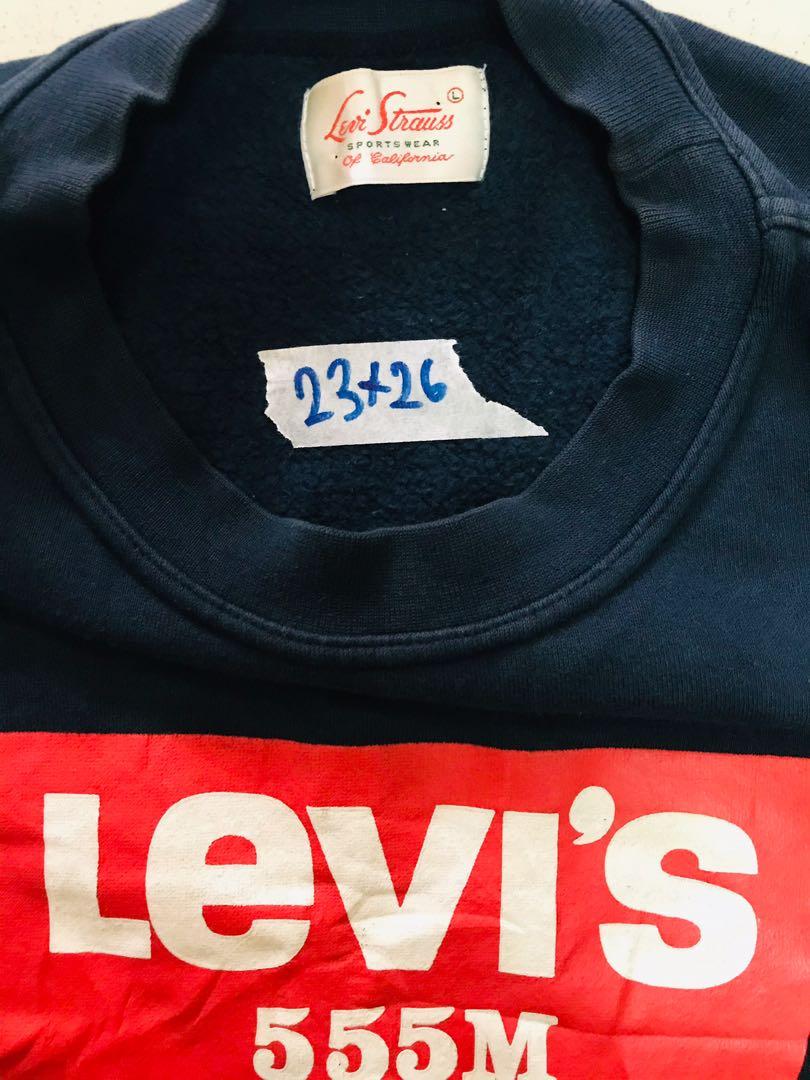 T-shirt Vintage Levi's San Francisco California USA "Time For Revolution" - Taille L, Années 60/70 - Occasion Très Bon état