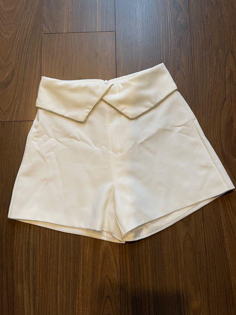 White colour clearance shorts