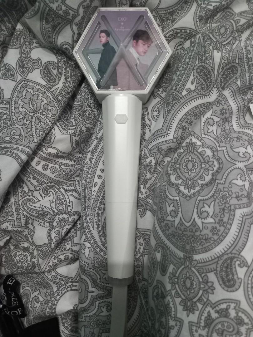 WTS EXO Lightstick Official Ver 3, Hobbies & Toys, Collectibles ...