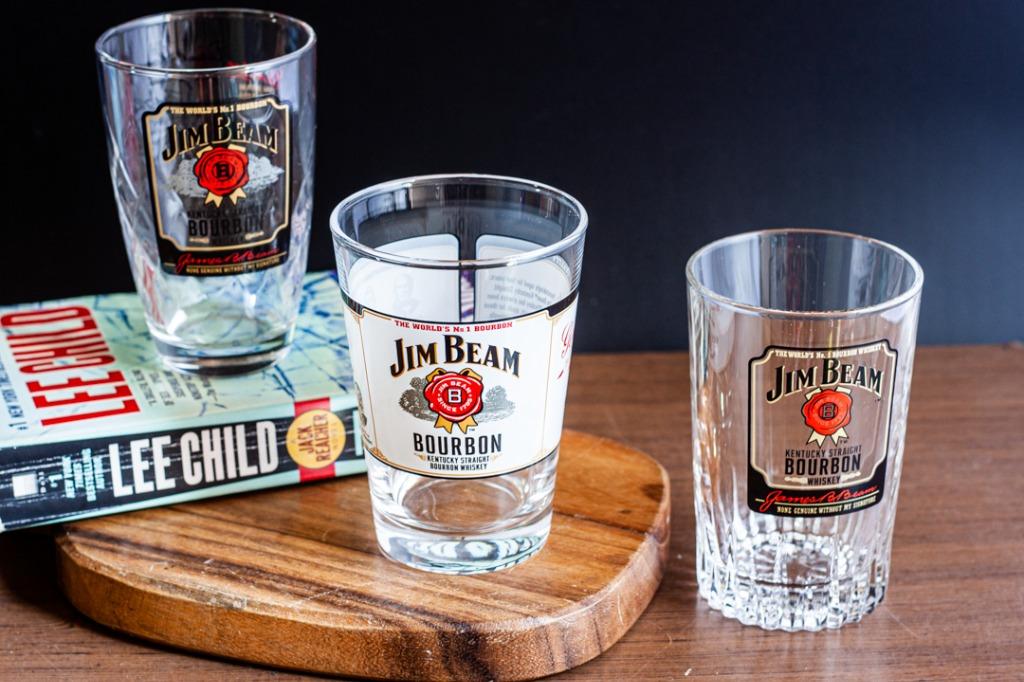 11082021-10 assorted jim beam glass (Category: Other Kitchenware & Tableware) located in Quezon City. Submitted by madiscollectibles (Listing ID 1126640432, Image 3). Description: 150/pc jim beam assorted glass.. Unused. Box individually H:4.5x3" .