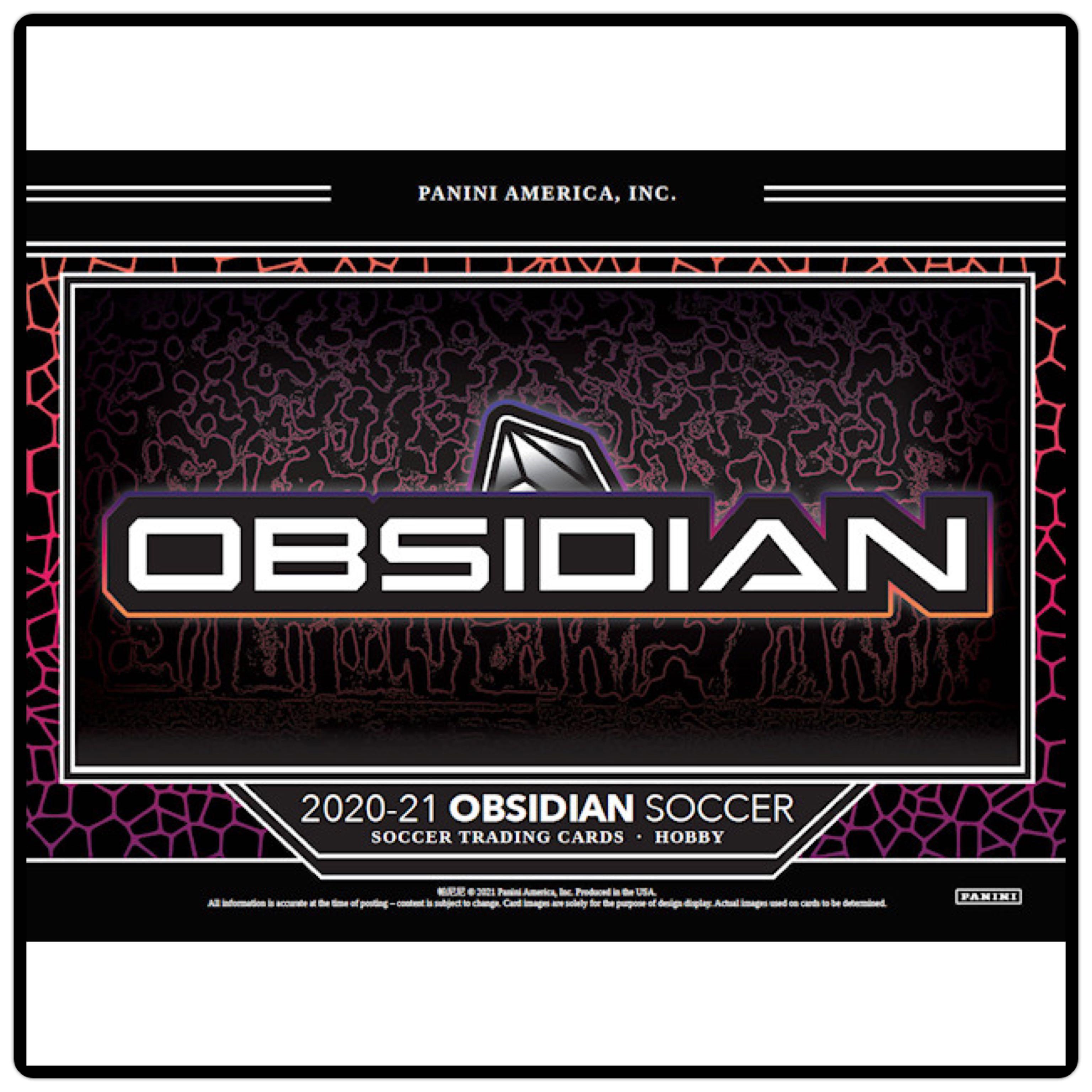 SOLD OUT] 2020/2021 Panini Obsidian Soccer Trading Cards, Hobbies 