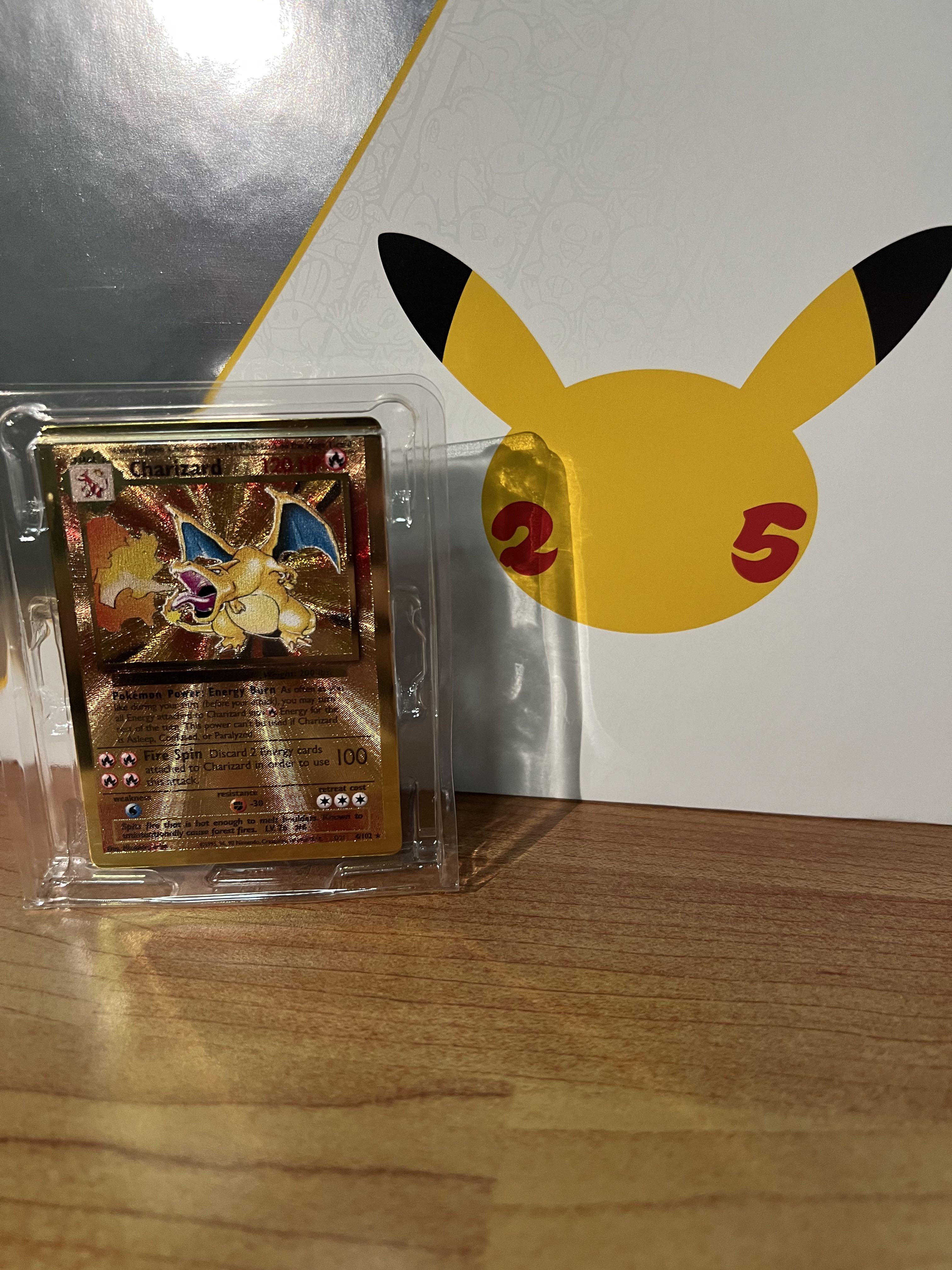 25TH ANNIVERSARY CELEBRATIONS CHARIZARD visual data 8