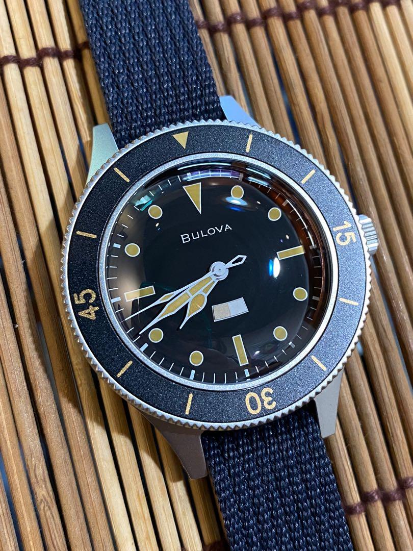 全新未使用品BULOVA Men's Archive Series Watch 98A266 Automatic