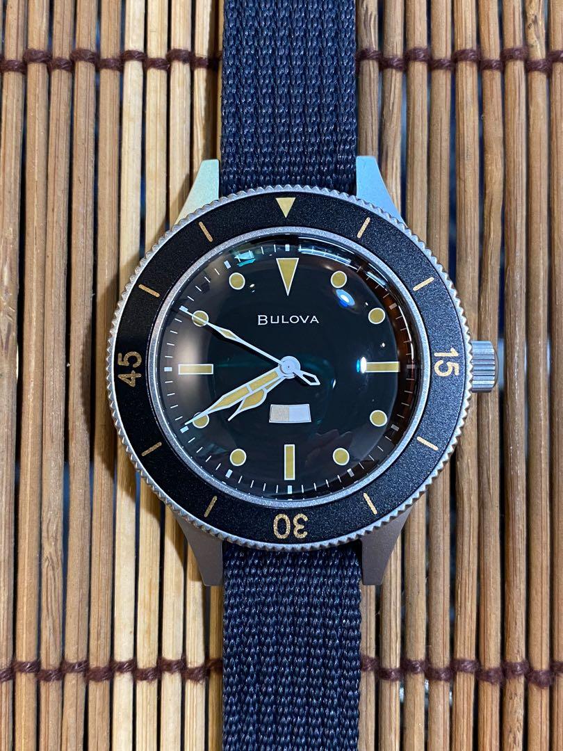 全新未使用品BULOVA Men's Archive Series Watch 98A266 Automatic