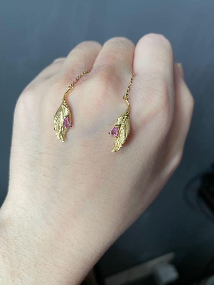 Cheap pink earrings online