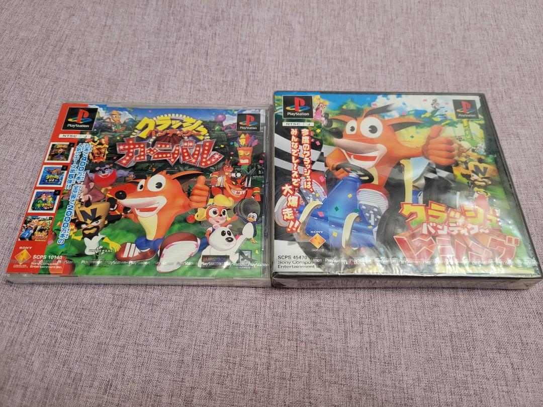 全新playstation Ps Ps1 古惑狼賽車 電子遊戲 電子遊戲 Playstation Carousell