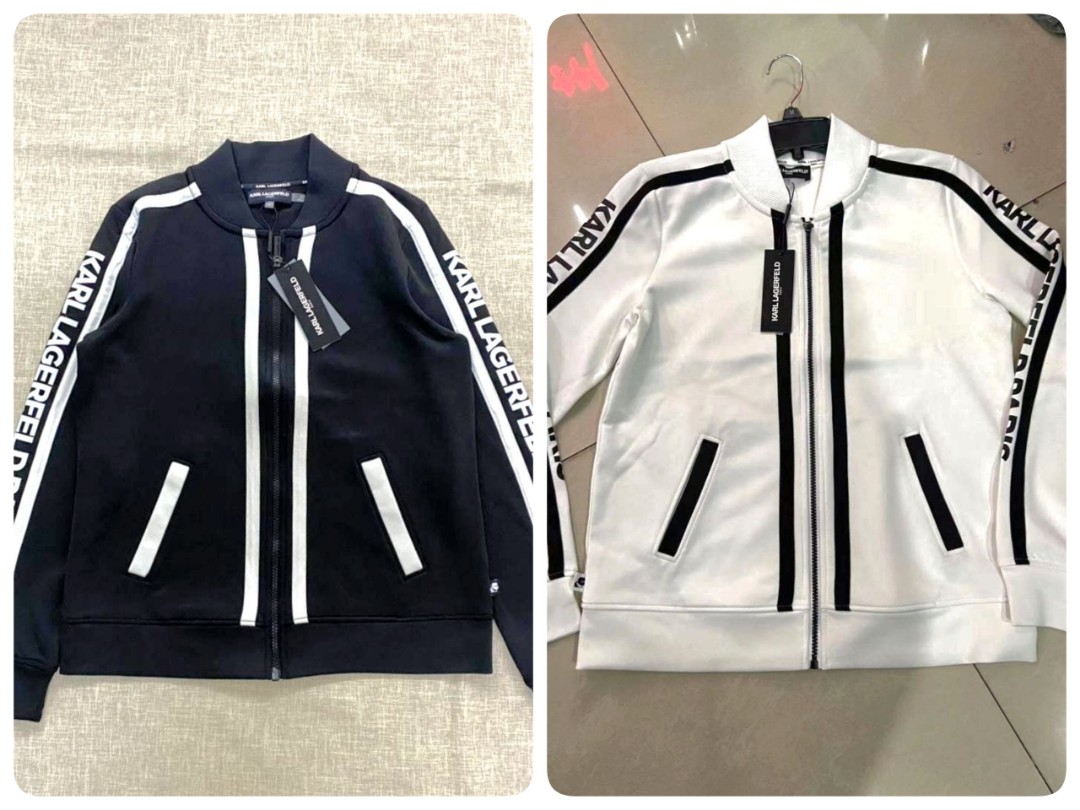 Karl lagerfeld sales track jacket