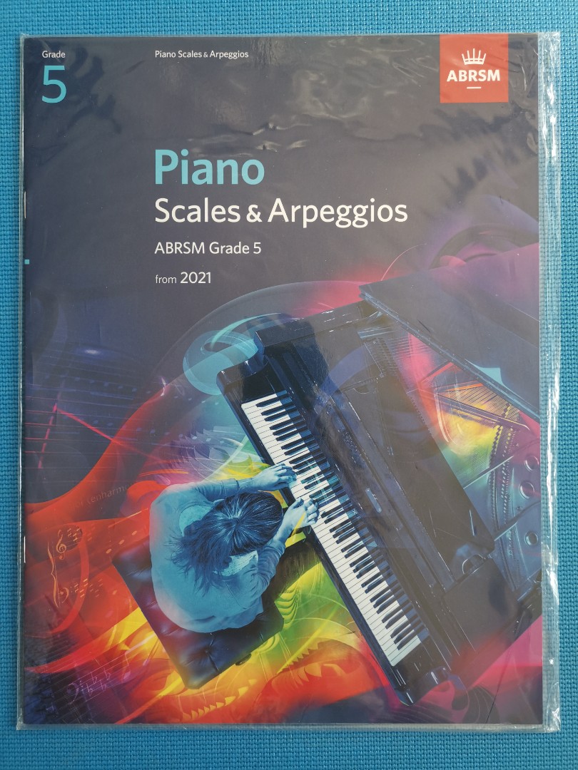 ABRSM Piano Scales and Arpeggios (from 2021), 興趣及遊戲, 書本 & 文具, 教科書
