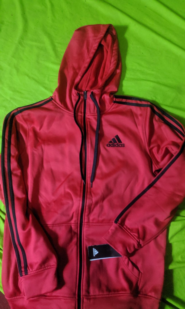 Adidas climacool hoodie Fesyen Pria Pakaian Baju Luaran di