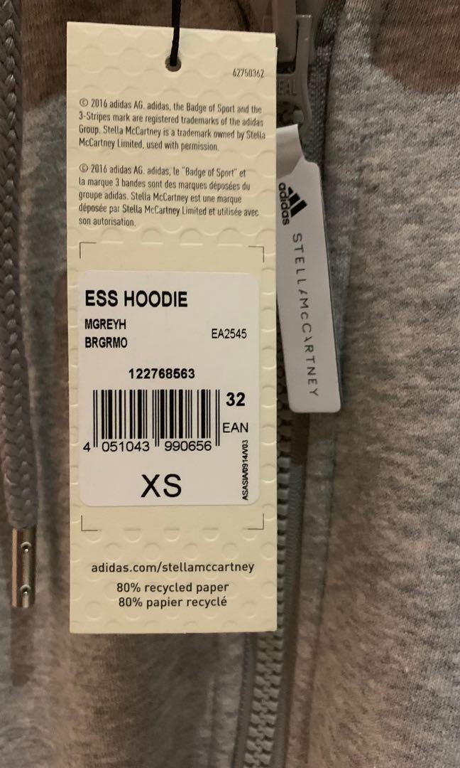 Adidas by stella mccartney ess hoodie shop