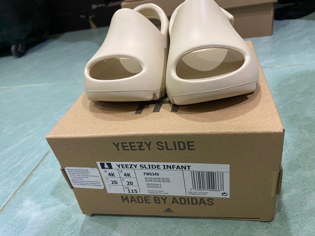 Yeezy slide new arrivals bone infants stores