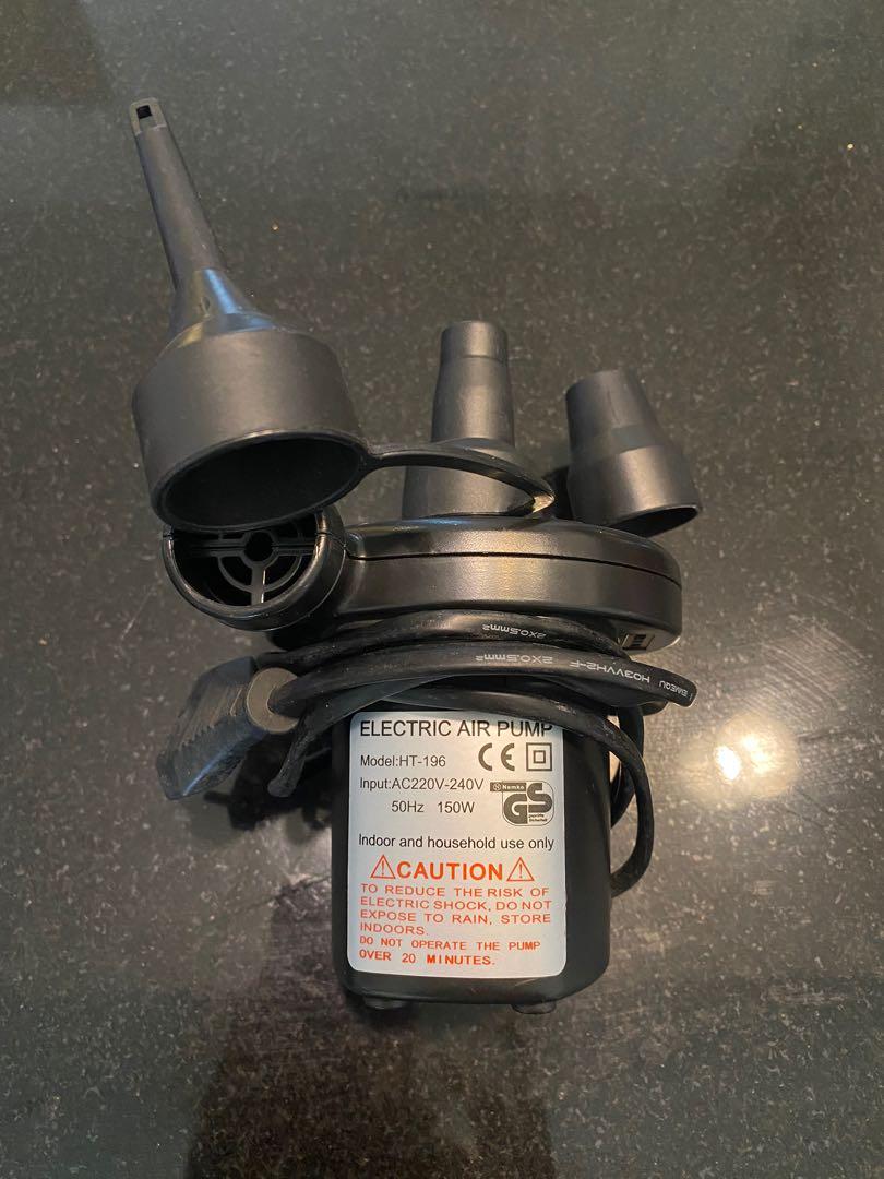 air bed & electric pump, Furniture & Home Living, Furniture, Bed Frames