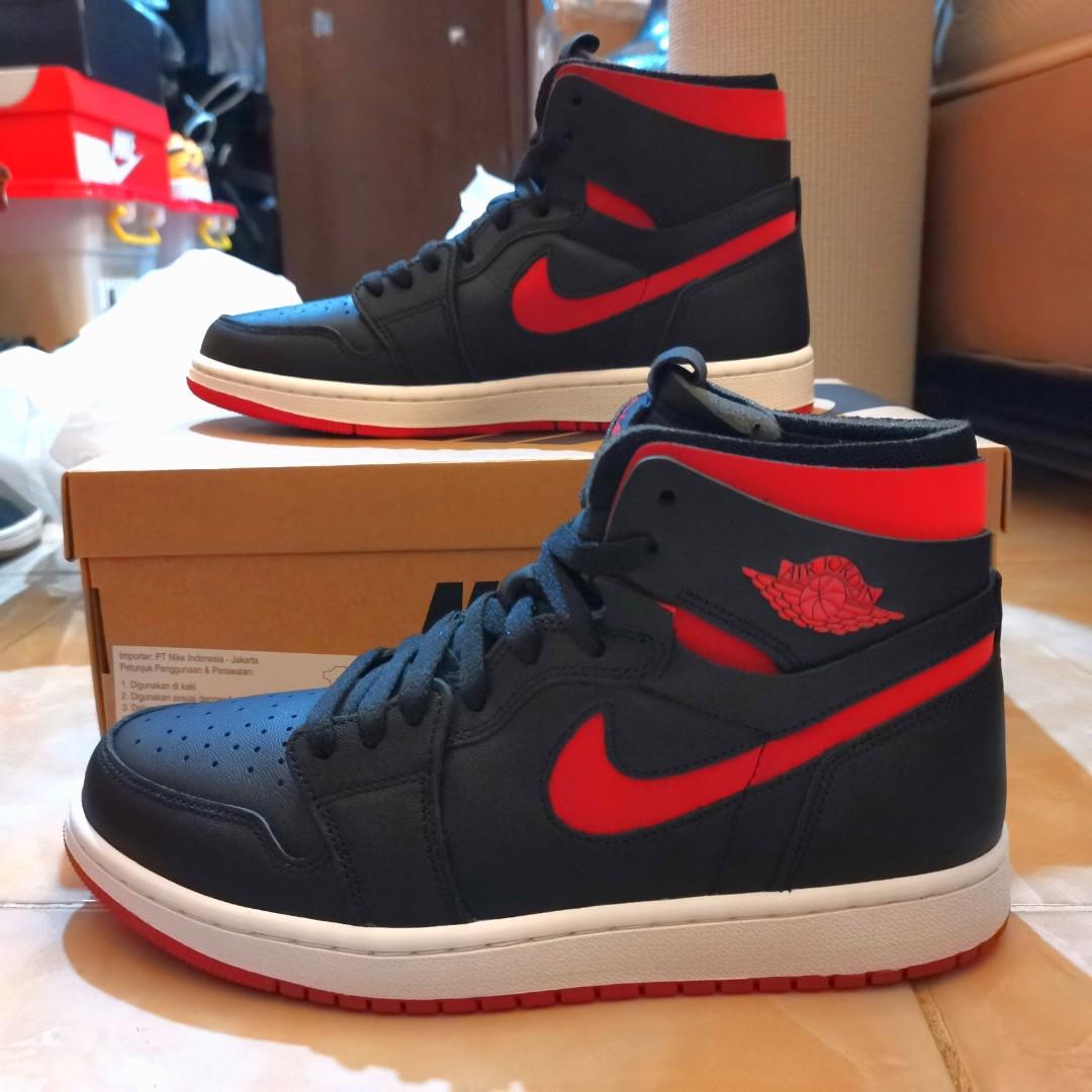 black university red jordan 1