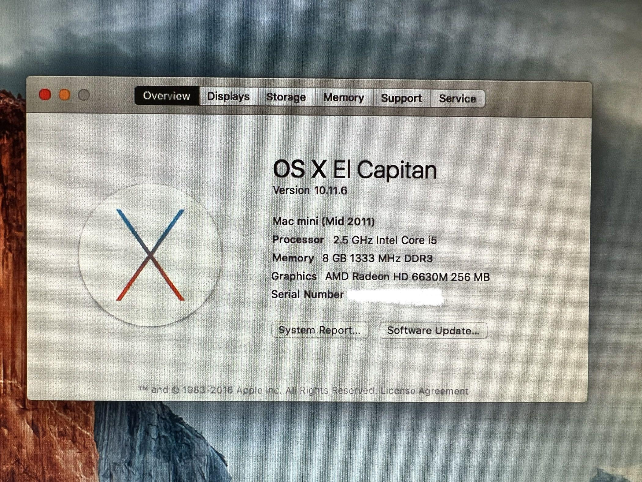 SALE Apple Mac Mini 2011 AMD Radeon HD 8GB RAM 500GB HDD