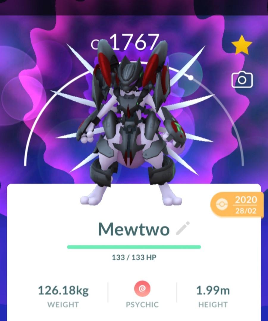 Armored Mewtwo Pokemon Go, Video Gaming, Gaming Accessories, InGame