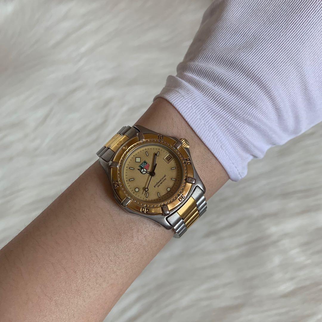 Authentic Preloved Tag Heuer Professional 200m Two Tone Date Watch