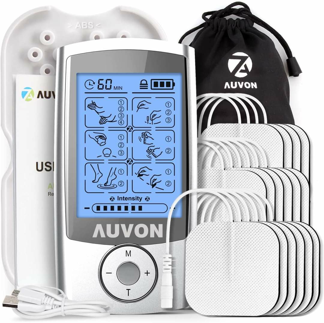 Auvon Rechargeable Tens Unit Family Pack 3rd Gen 16 Modes Tens Machine Muscle Stimulator With 16pcs Tens Unit Electrode Health Nutrition Massage Devices On Carousell Auvon Rechargeable Tens Unit Family Pack 3rd Gen 16 Modes Tens Machine Muscle Stimulator With 16pcs Tens Unit Electrode Health Nutrition Massage Devices On Carousell