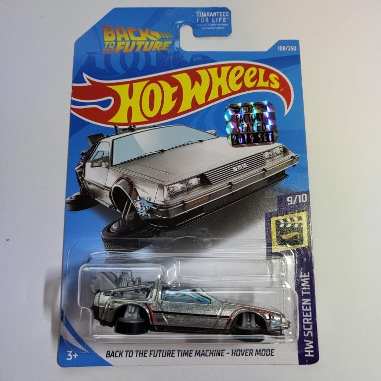 Hot wheels super treasure hunt back to the future sales
