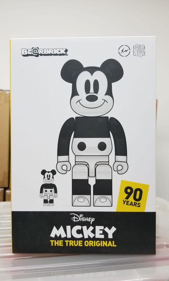 Bearbrick Fragment 90years Mickey Mouse 400%+100% 米奇老鼠, 興趣及 