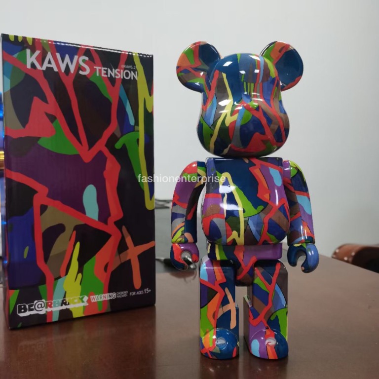 BE@RBRICK KAWS TENSION 100% 400% 1000% | www.angeloawards.com