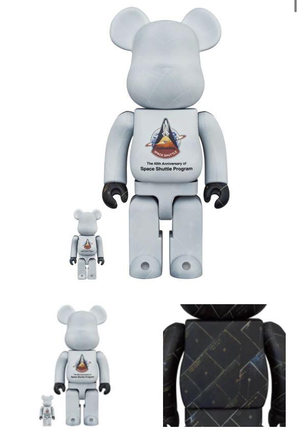 SPACE SHUTTLE BE@RBRICK 100% u0026 400%-