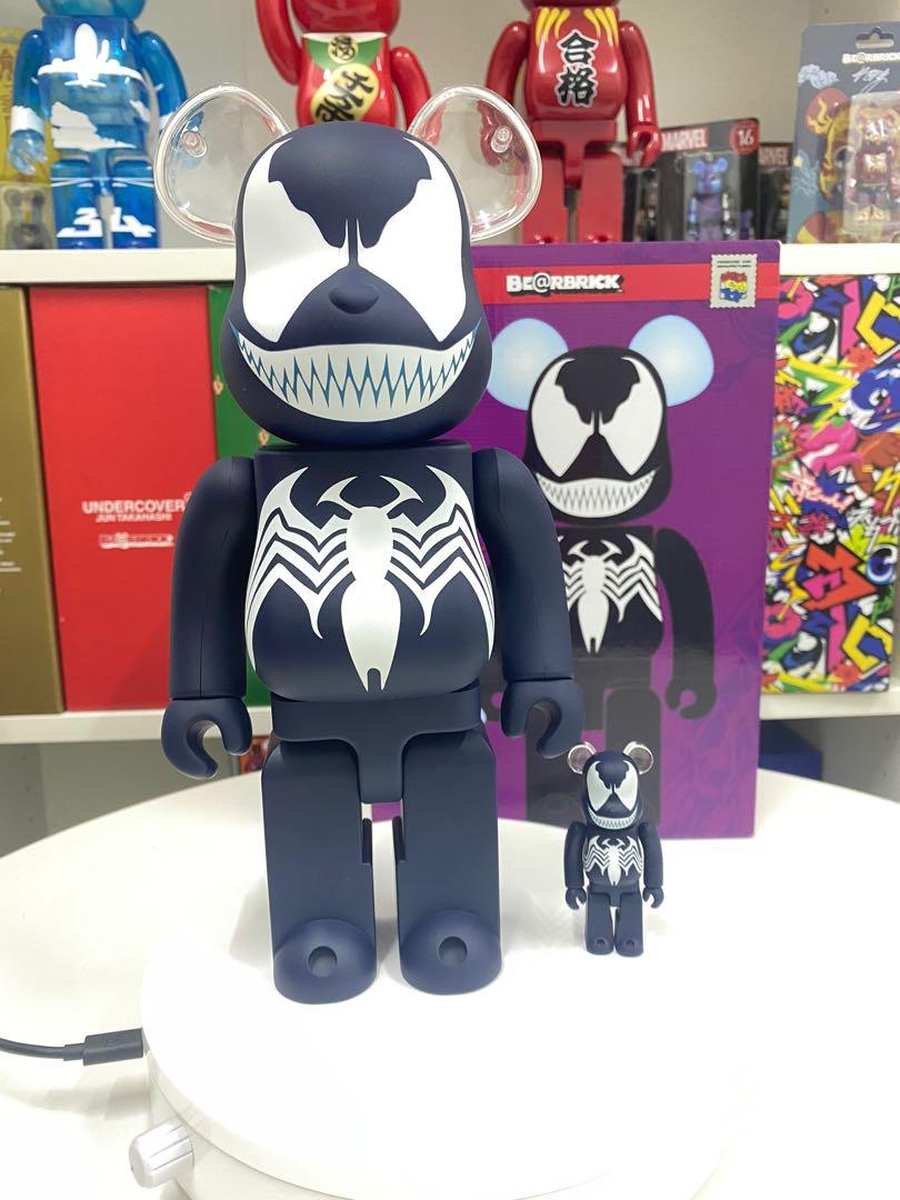 Bearbrick Venom 400%+100%, Hobbies & Toys, Collectibles ...