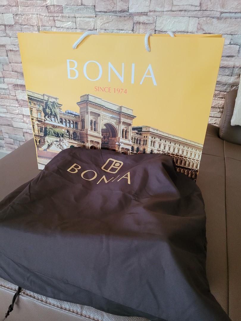 Bonia Dark Brown Monogram Lady Hand Bag 080982-184-15 – Khit Zay