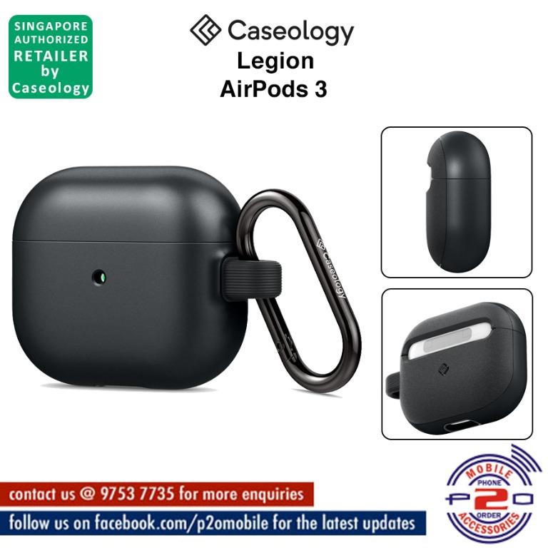 AirPods 3 Case, Caseology Legion for AirPods 3 Case - Stone Gray