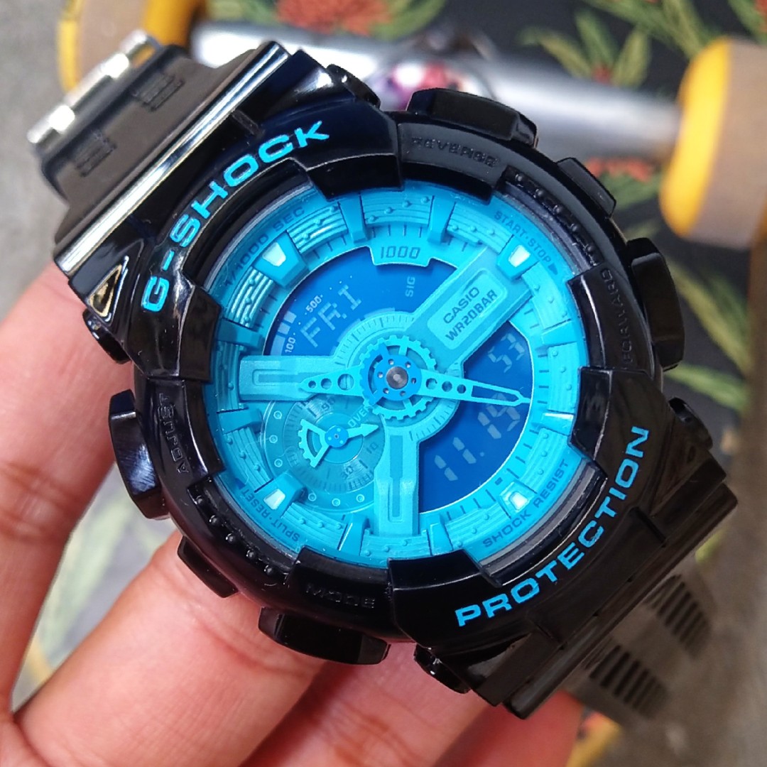 Casio G-Shock GA-110B Original, Fesyen Pria, Jam Tangan di Carousell