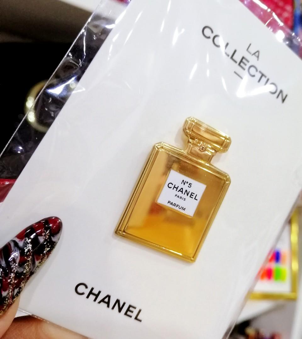 Chanel beaute N5 perfume bottle Pin brooch