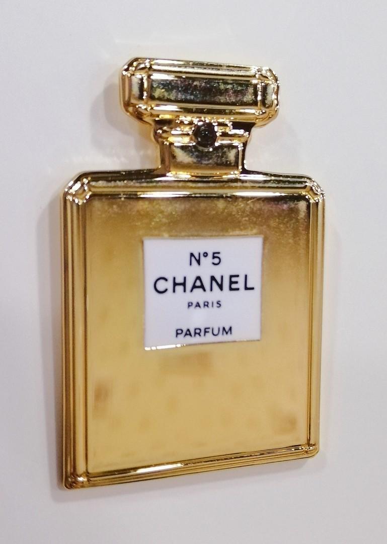 Chanel beaute N5 perfume bottle Pin brooch