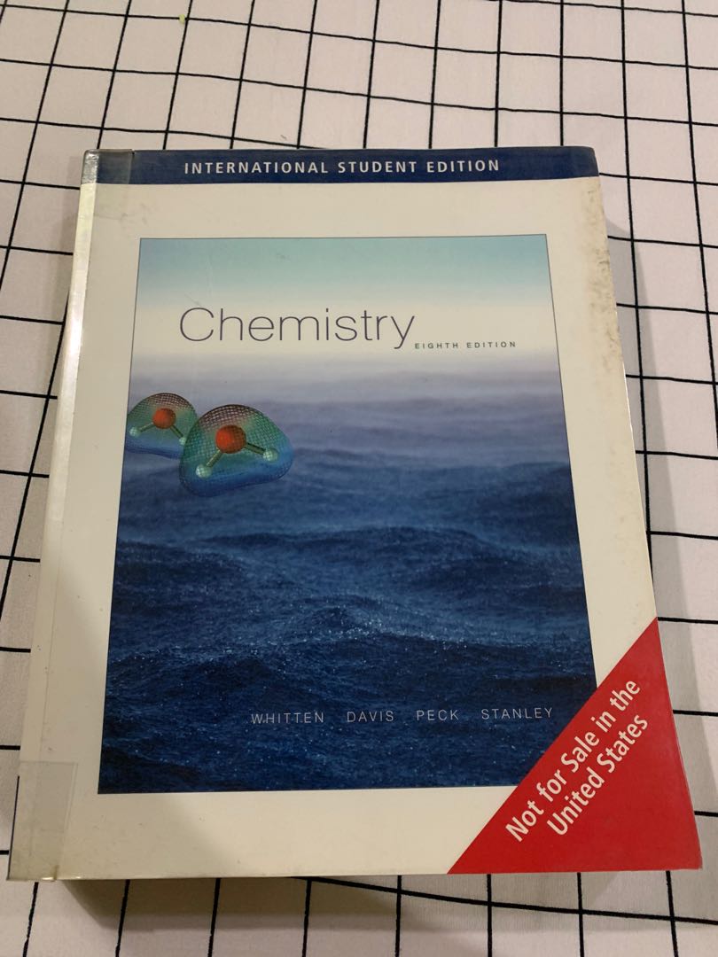 Chemistry 8th ed Whitten, Davis, Peck, Stanley, Hobbies & Toys, Books ...
