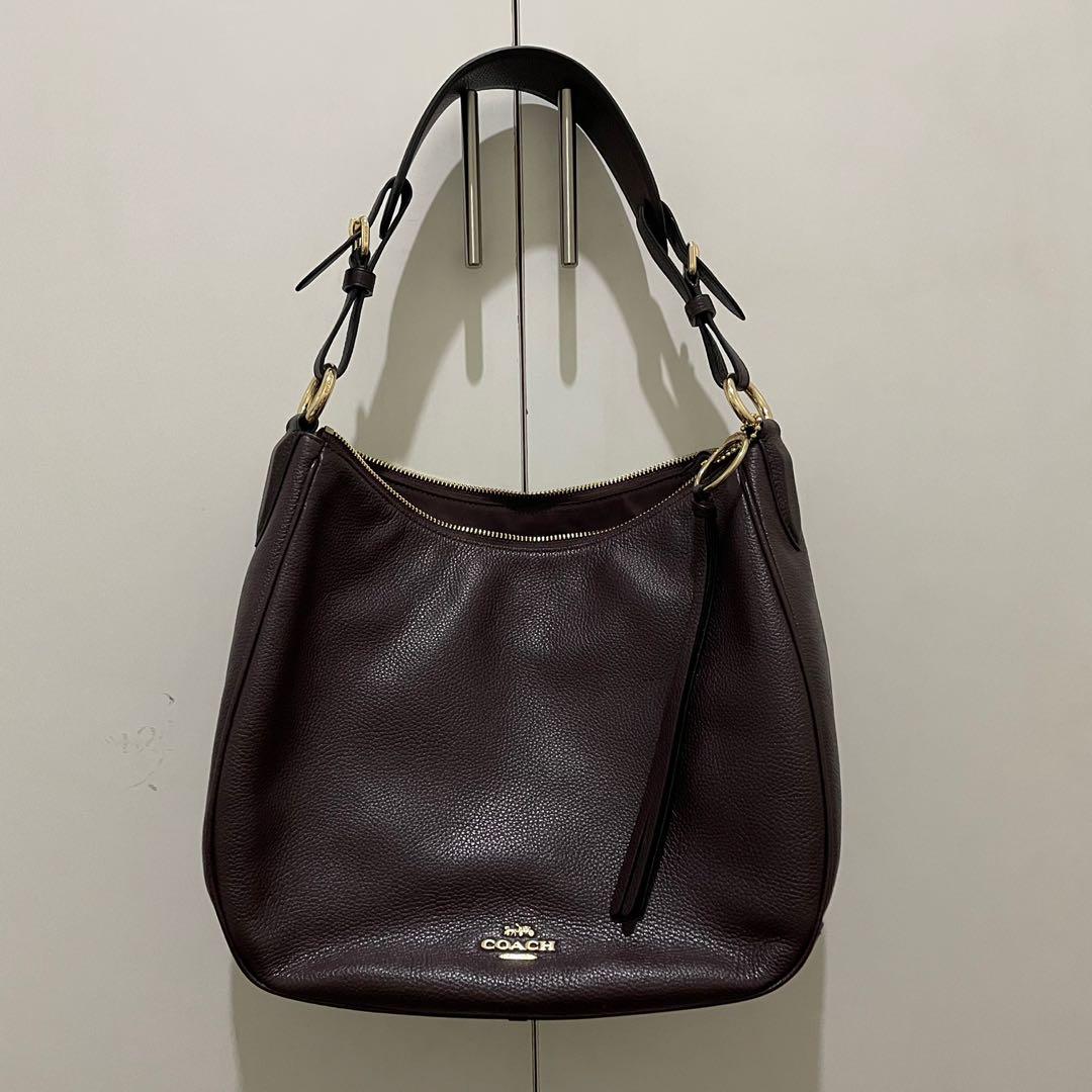 Coach sutton deals hobo oxblood