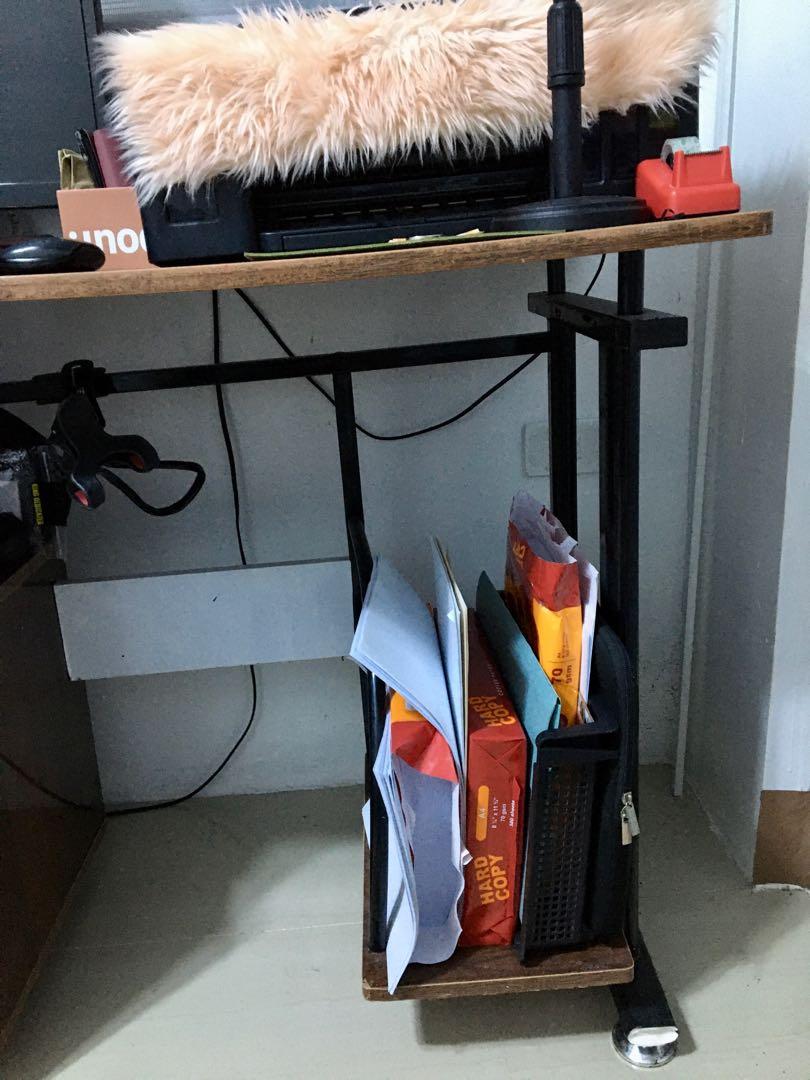 Computer Table (Category: Office Furniture & Fixtures) located in Manila. Submitted by everyday.basics (Listing ID 1126712371, Image 2). Description: Selling my preloved computer table ‼️ Width: 20.5" Length: 39" Height: 28.5" Location: North Caloocan .