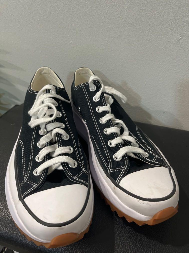 Mens black run star hike converse sales