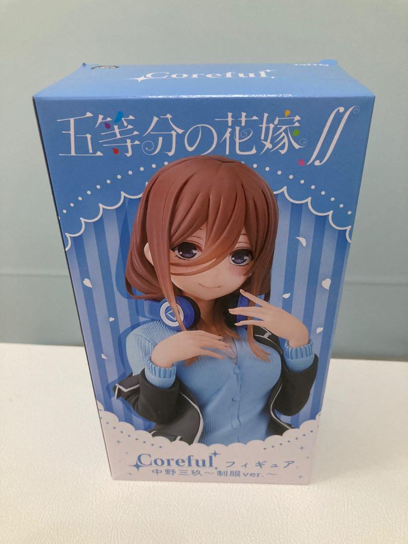 Coreful 五等分之花嫁 中野三玖 制服ver 興趣及遊戲 玩具 遊戲類 Carousell