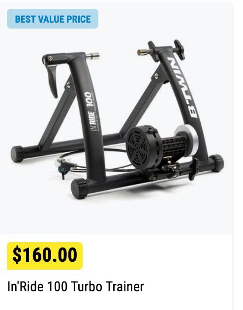 Decathlon In Ride 100 Turbo Trainer Like new
