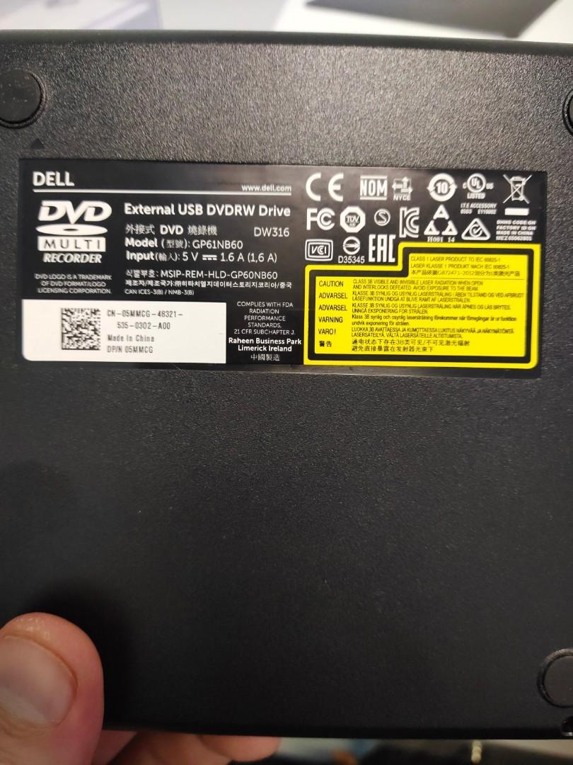 Dell external DVD Drive, Computers & Tech, Parts & Accessories, Other
