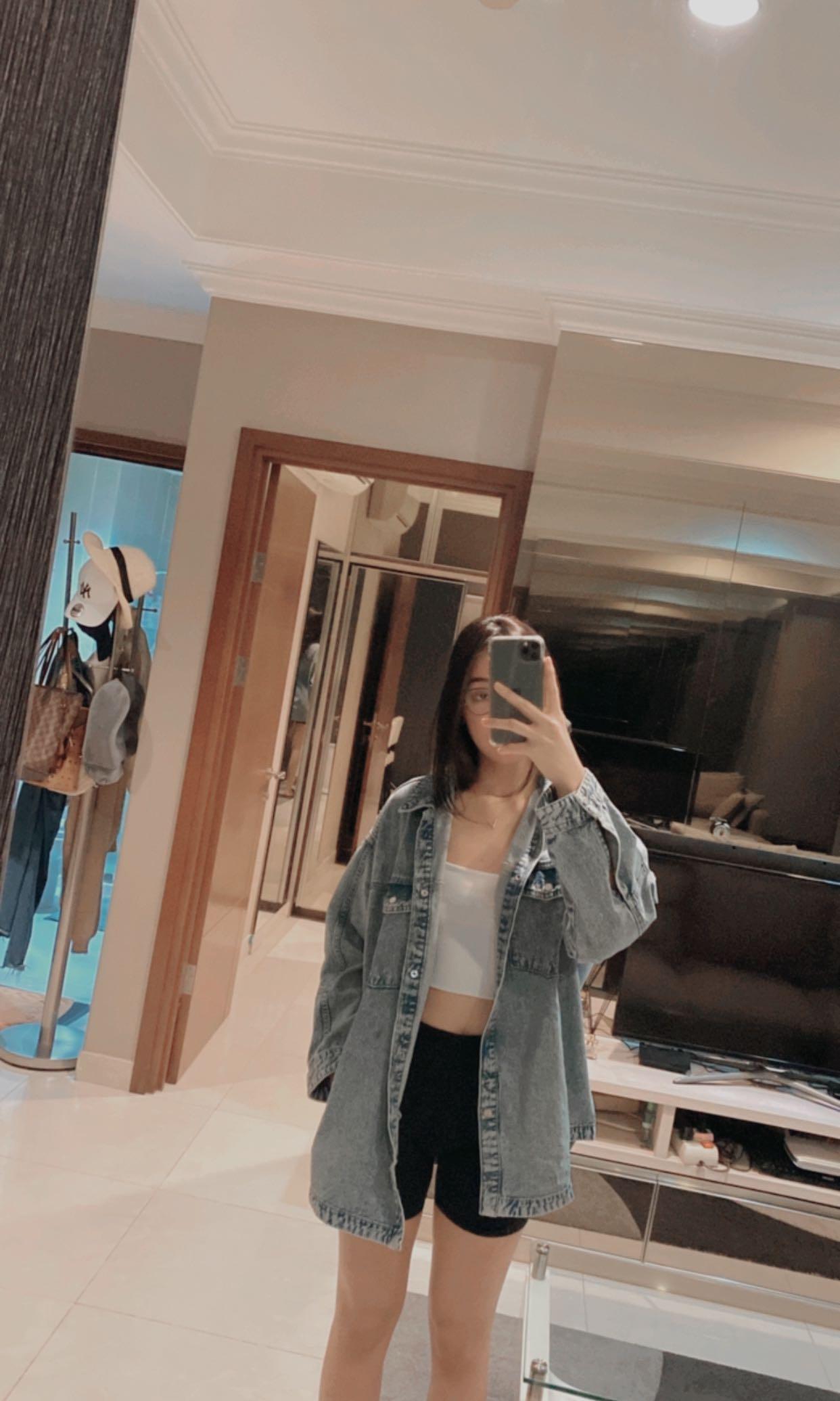 Denim jacket h\u0026m, Fesyen Wanita 