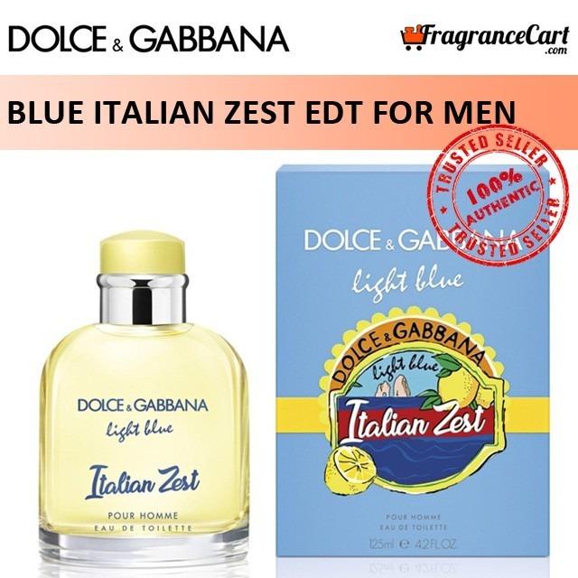 D&G Light Blue Italian Zest Pour Homme EDT for Men (125ml/Tester) Dolce &  Gabbana Eau de Toilette Lemon [Brand New 100% Authentic Perfume/Fragrance],  Beauty & Personal Care, Fragrance & Deodorants on Carousell